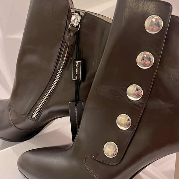 NWT Cavalini Italian Leather Booties - Picture 2 of 7